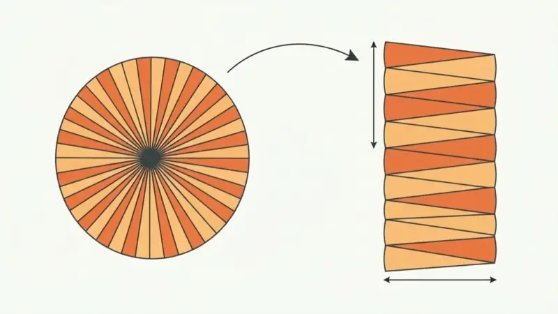 Circle Area Formula Derivation