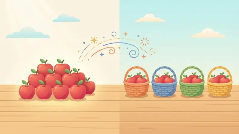 Division Visualized: Fair Share & Packing