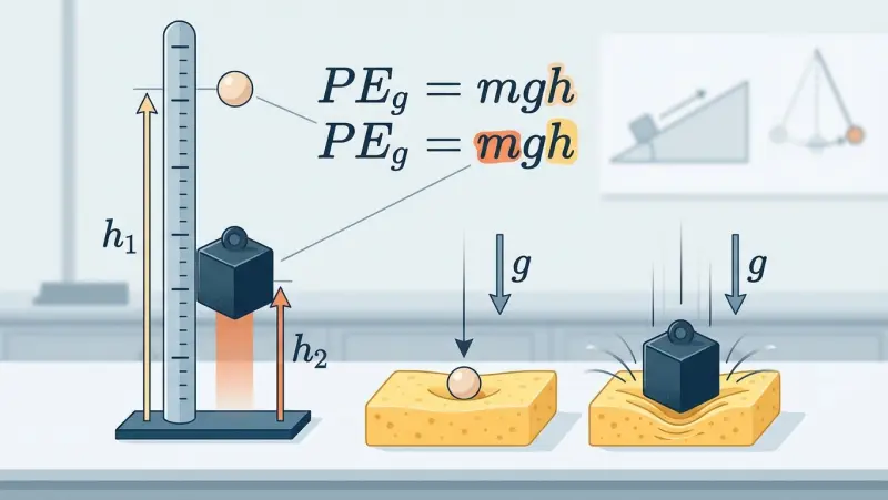 Gravitational Potential Energy: Mass & Height