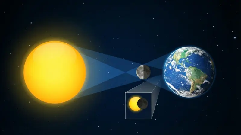 Solar Eclipse Simulation: How Eclipses Form